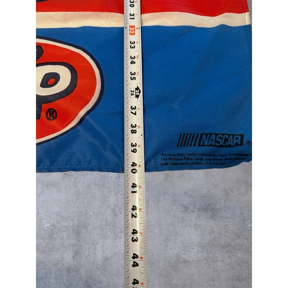 HTF Vintage 90's NASCAR Richard Petty Flag Blue STP #43 Racing 40x28 Banner